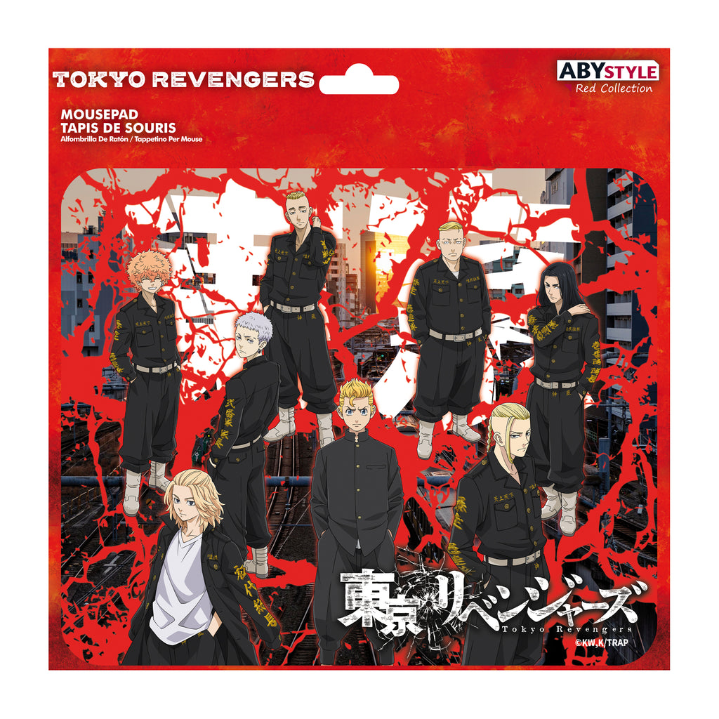 ABYstyle Tokyo Revengers Takemichi & Toman Flexible Mousepad
