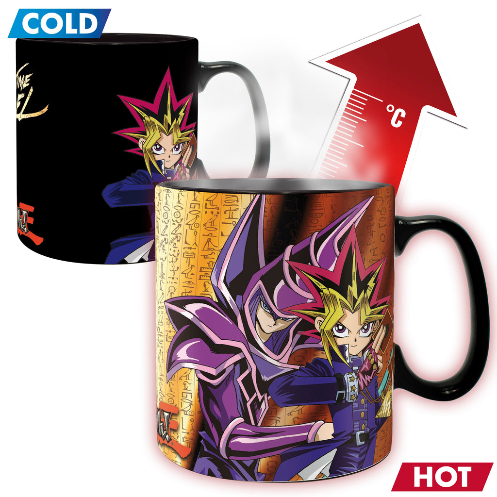 ABYstyle Yu-Gi-Oh! Yugi vs Kaiba Heat Change Ceramic Mug 16 Fl Oz