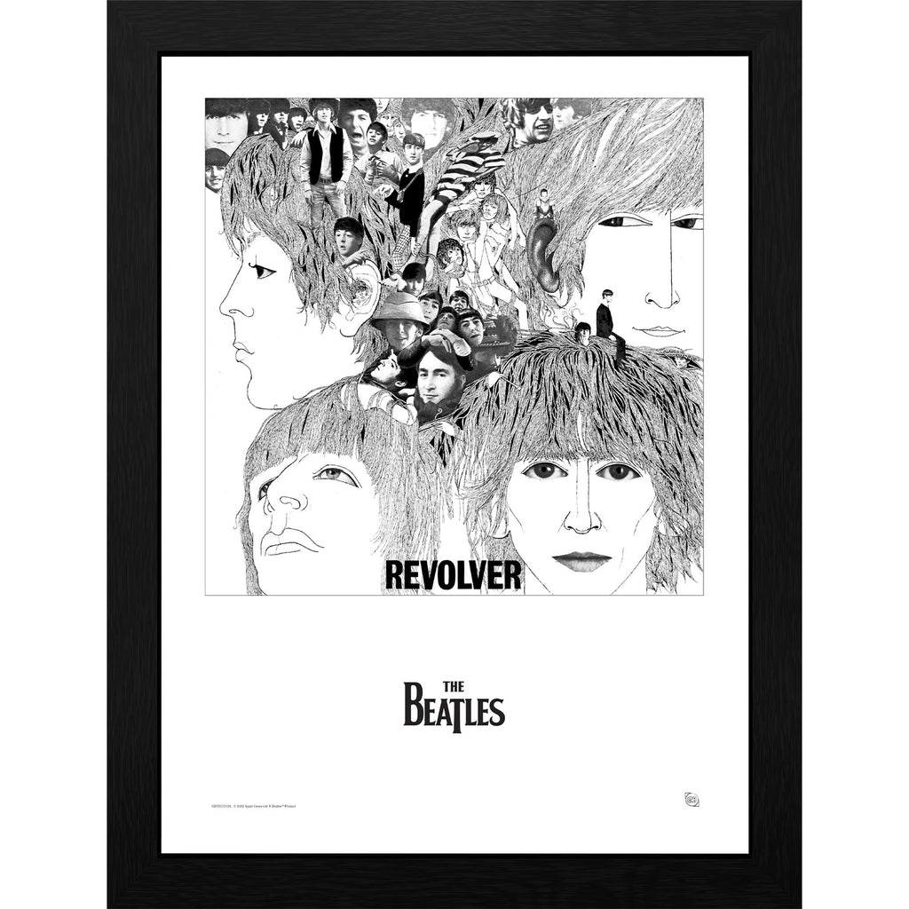 GB Eye The Beatles Revolver Framed Print 12"x16"