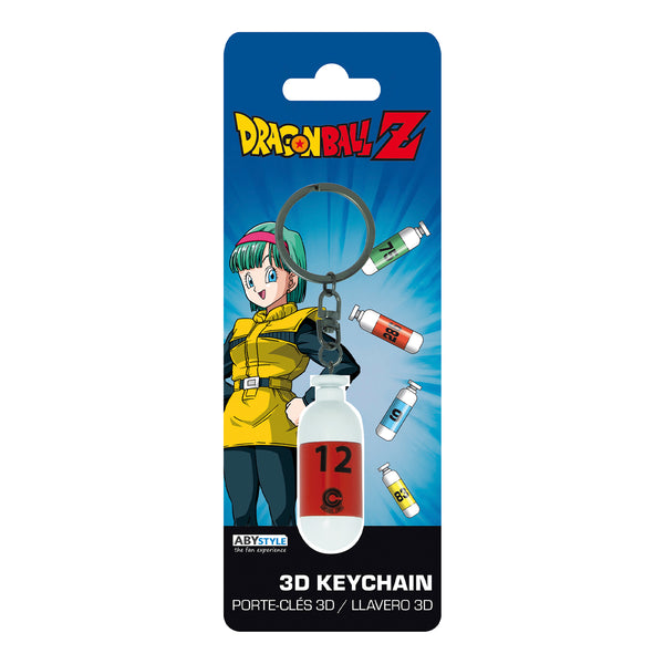 Dragon Ball Z Red Capsule Keychain ABYstyle USA