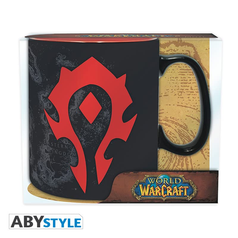 ABYstyle World of Warcraft Horde Ceramic Mug 16 Fl Oz