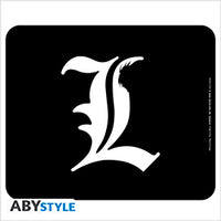 ABYstyle  Death Note L  Flexible Mousepad 9.25" x 7.7" Non Slip Rubber Mouse Pads