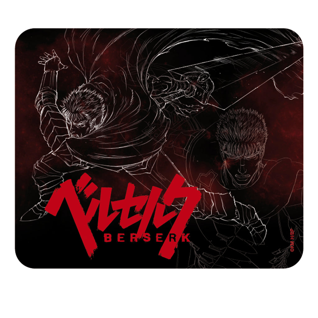 ABYstyle Berserk Guts Mousepad 9.25" L x 7.7" H Square Mouse Pad