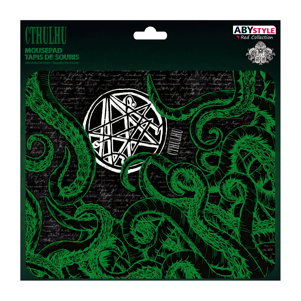 ABYstyle Cthulhu Necronomicon Flexible Mousepad 9.25" x 7.7" Non Slip Rubber Mouse Pads