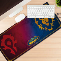 ABYstyle World of Warcraft Azeroth Mousepad XXL 35"x16" Non Slip Rubber Mouse Pad