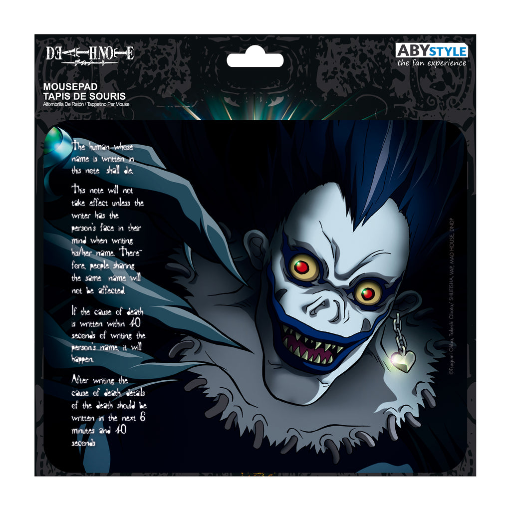 ABYstyle Death Note Ryuk Flexible Mousepad 9.25" x 7.7"