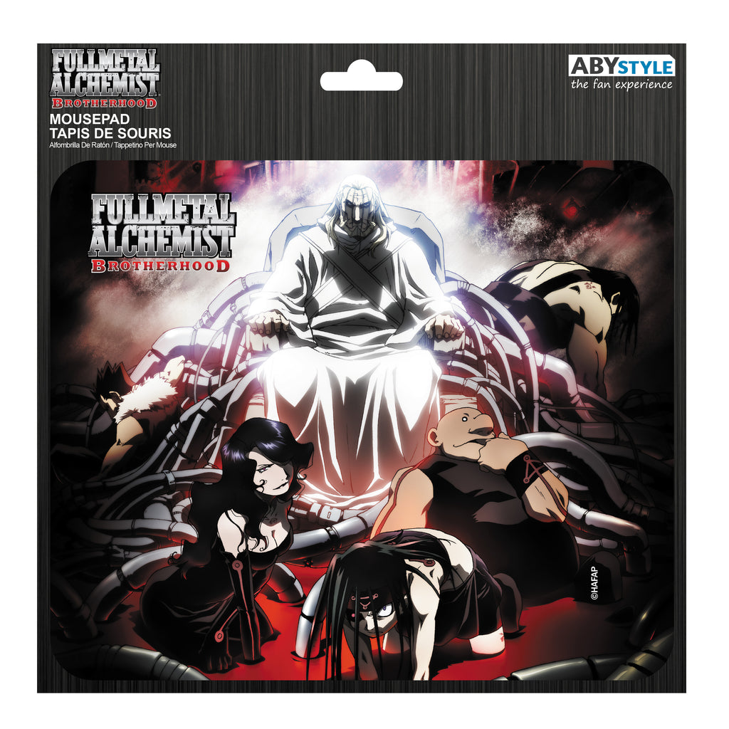 ABYstyle Fullmetal Alchemist Homuncli Flexible Mousepad 9.25" x 7.7"