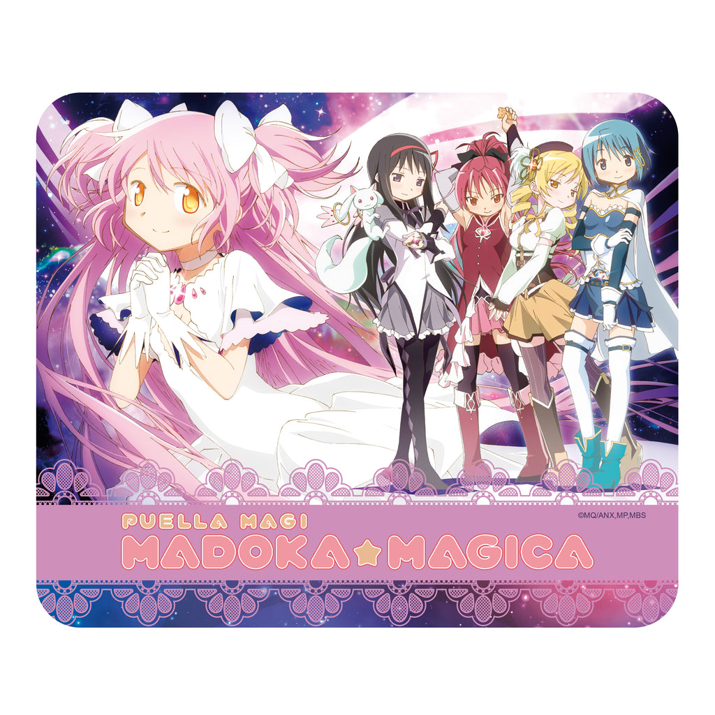 ABYstyle Puella Magi Madoka Magica Madoka & Friends Mousepad 9.25" x 7.7"