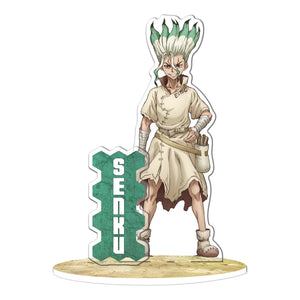 ABYstyle Dr. Stone Senku Acryl® Stand Figure Model 4" Tall Anime Manga