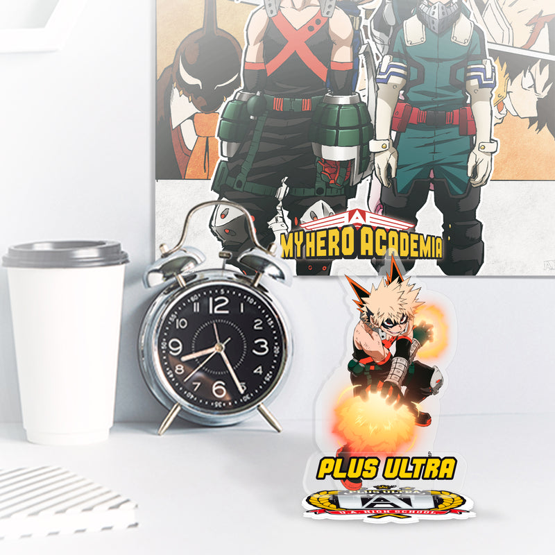 ABYstyle My Hero Academia Bakugo 4" Acryl® Acrylic Stand Model Figure