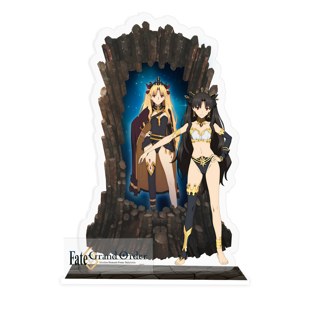 ABYstyle Fate Grand Order Ishtar & Ereshkigal 4" Acryl® Acrylic Stand Model Figure