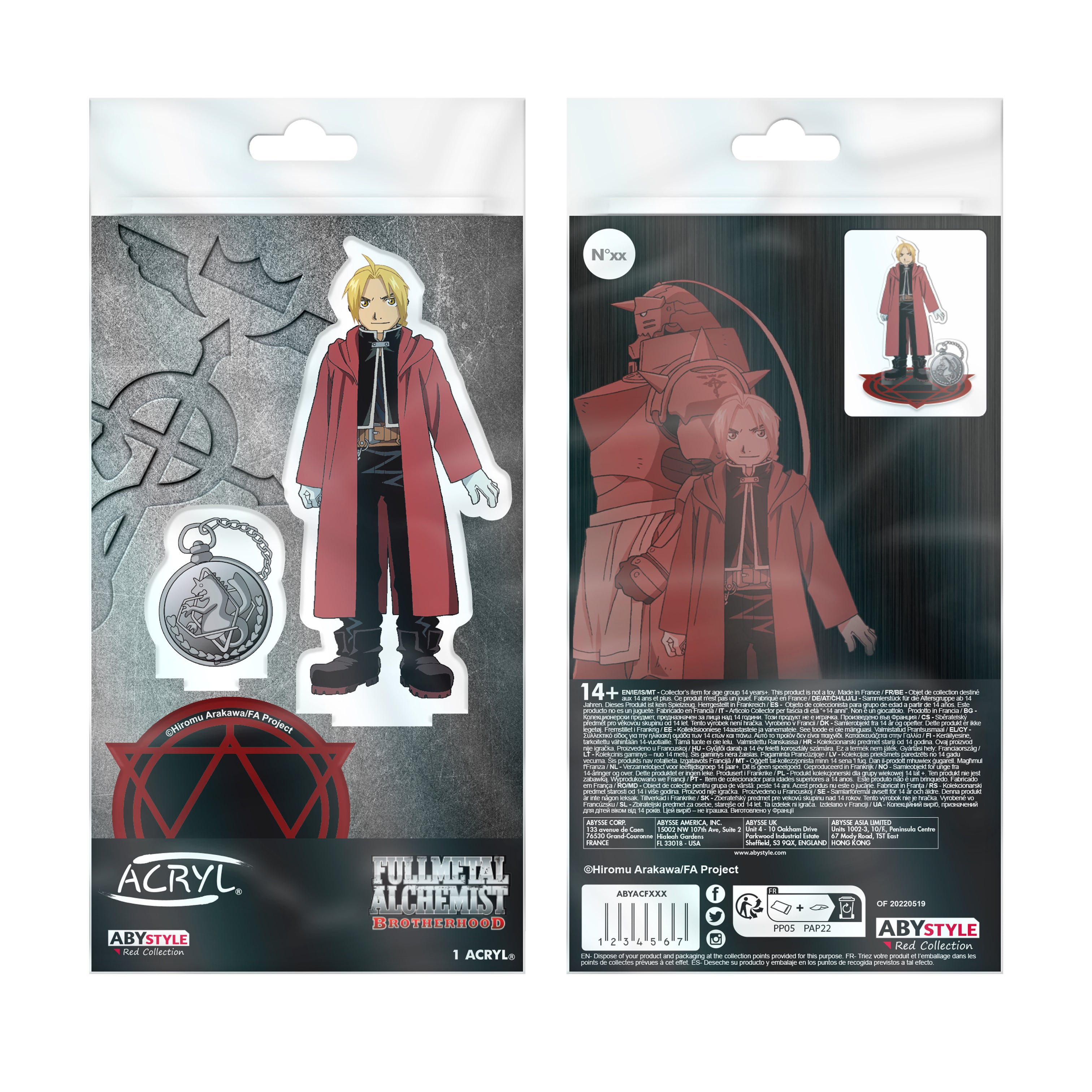 ABYstyle Fullmetal Alchemist Edward Anime Manga 4