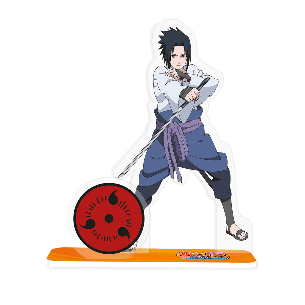 ABYstyle Naruto Shippuden Sasuke 4" Acryl® Acrylic Stand Model Figure