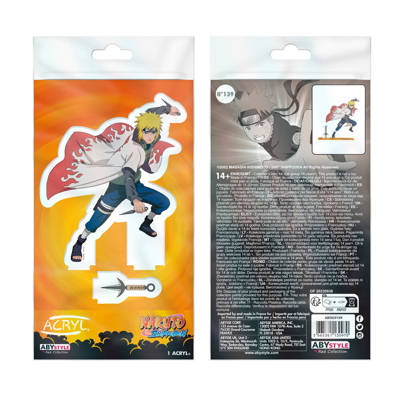 ABYstyle Naruto Shippuden  Minato 4" Acryl® Acrylic Stand Model Figure