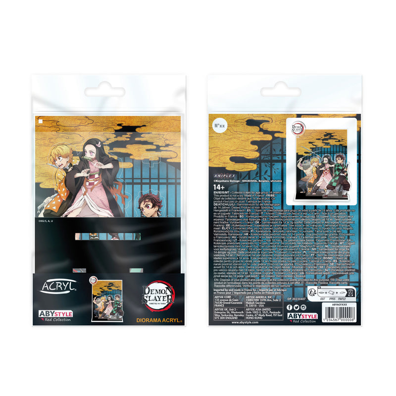 ABYstyle Demon Slayer: Kimetsu No Yaiba Group Diorama Acryl® Acrylic Stand Model Figure