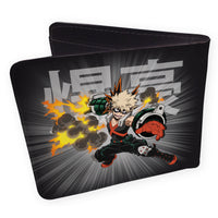 ABYstyle My Hero Academia Izuku & Bakugo Premium Bi-Fold Multipurpose Wallet