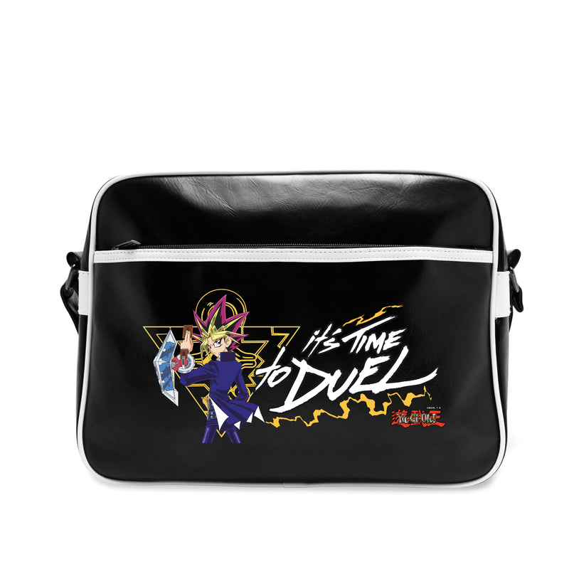 ABYstyle Yu-Gi-Oh! It's time to duel Messenger Bag Adjustable Strap 15" x 11" x 5"