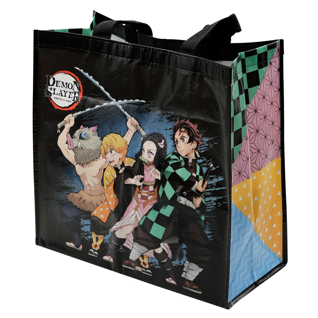 ABYSTYLE Demon Slayer Slayers Shopping Bag Small Size Measures 15.7" x 15.7"