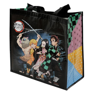 ABYSTYLE Demon Slayer Slayers Shopping Bag Small Size Measures 15.7" x 15.7"