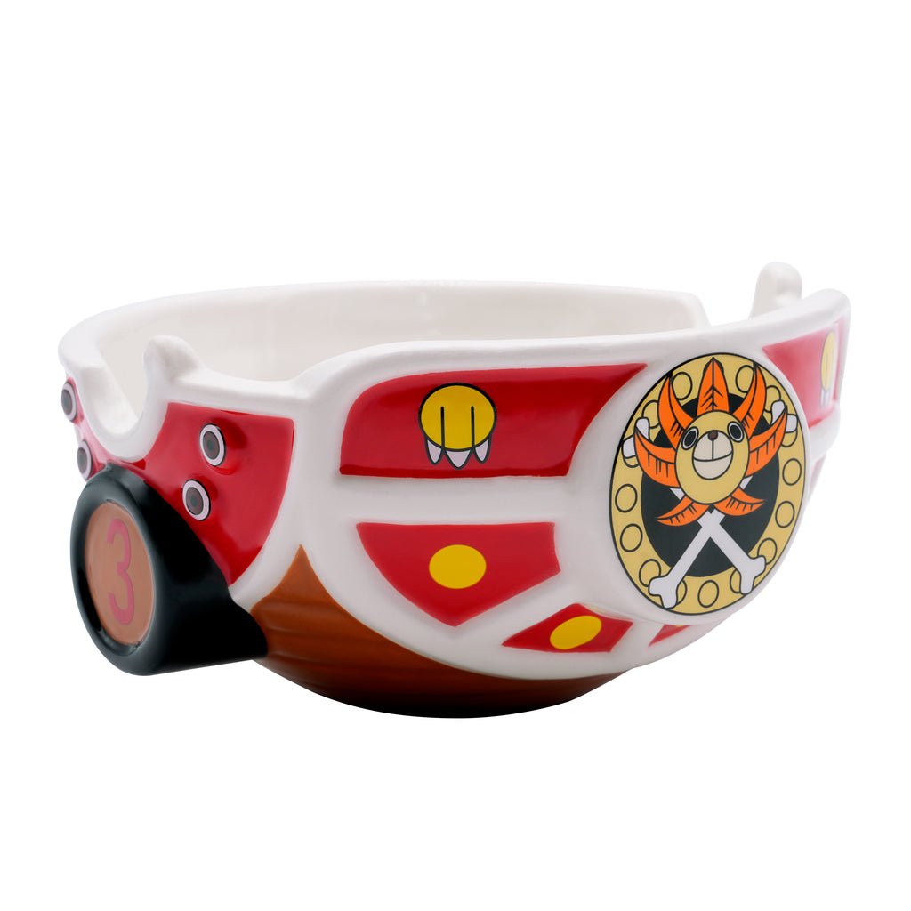 ABYstyle One Piece Thousand Sunny Ceramic Cereal Soup Bowl 21 Oz.