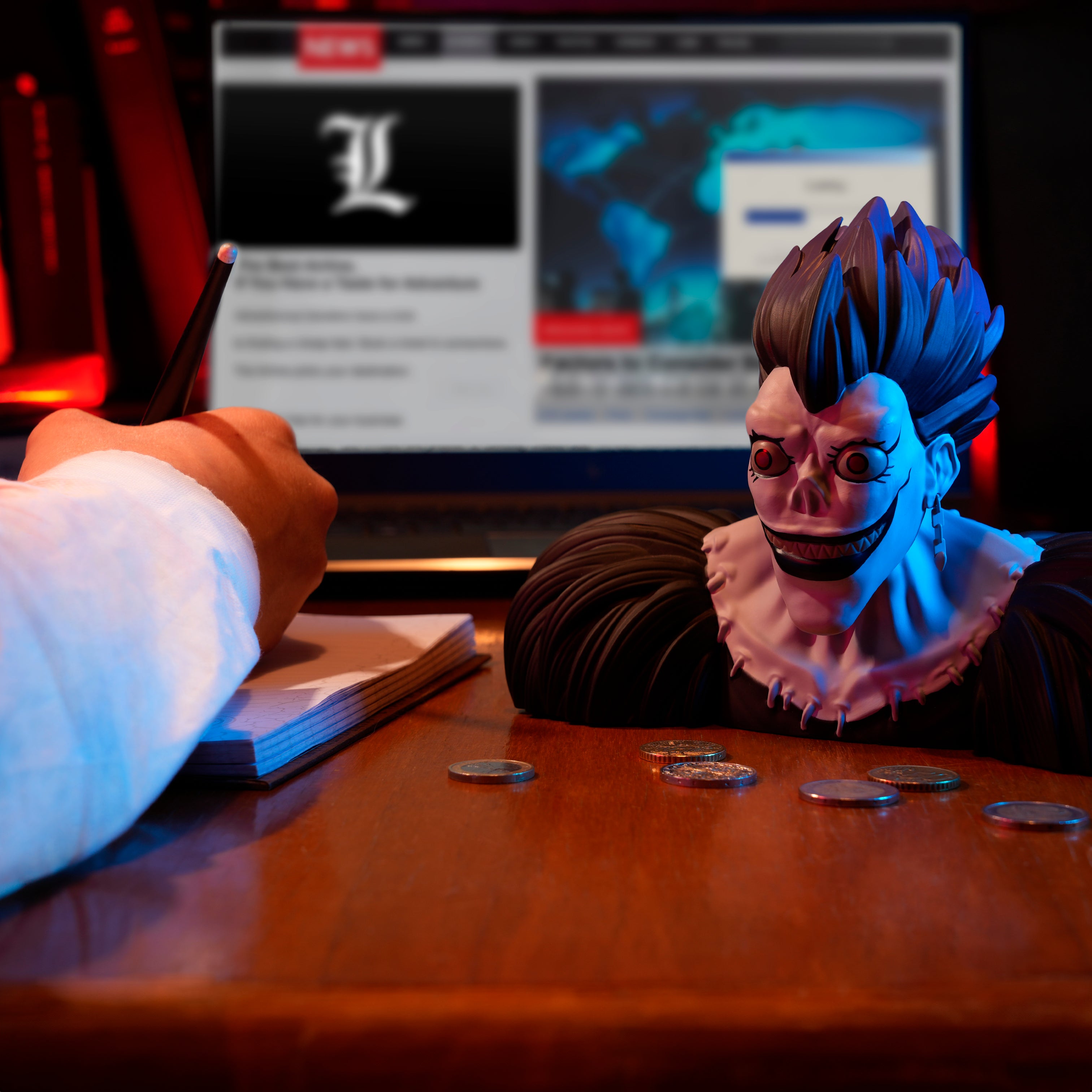 ABYstyle Death Note Ryuk Money Bank 6.3