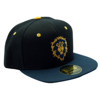 ABYSTYLE World of Warcraft Alliance Snapback Cap Black and Blue One Size
