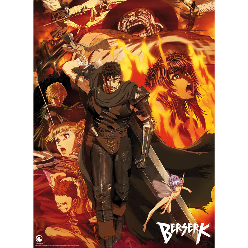 ABYstyle Berserk Unframed Boxed Poster 15" x 20.5"  Includes 2