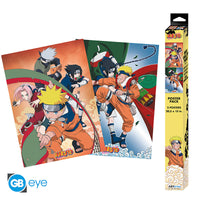 ABYstyle Naruto Shippuden  Boxed Poster Set Includes (2), 15" x 20.5"