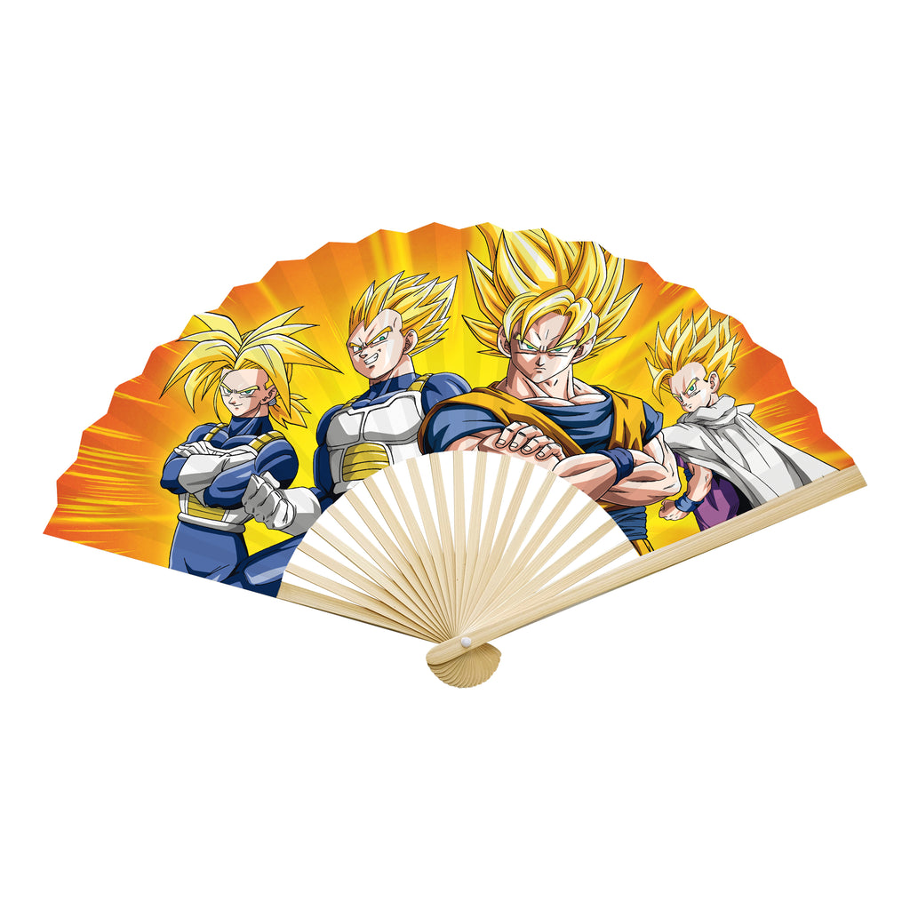 ABYstyle Dragon Ball Z Super Saiyans Handheld Fan