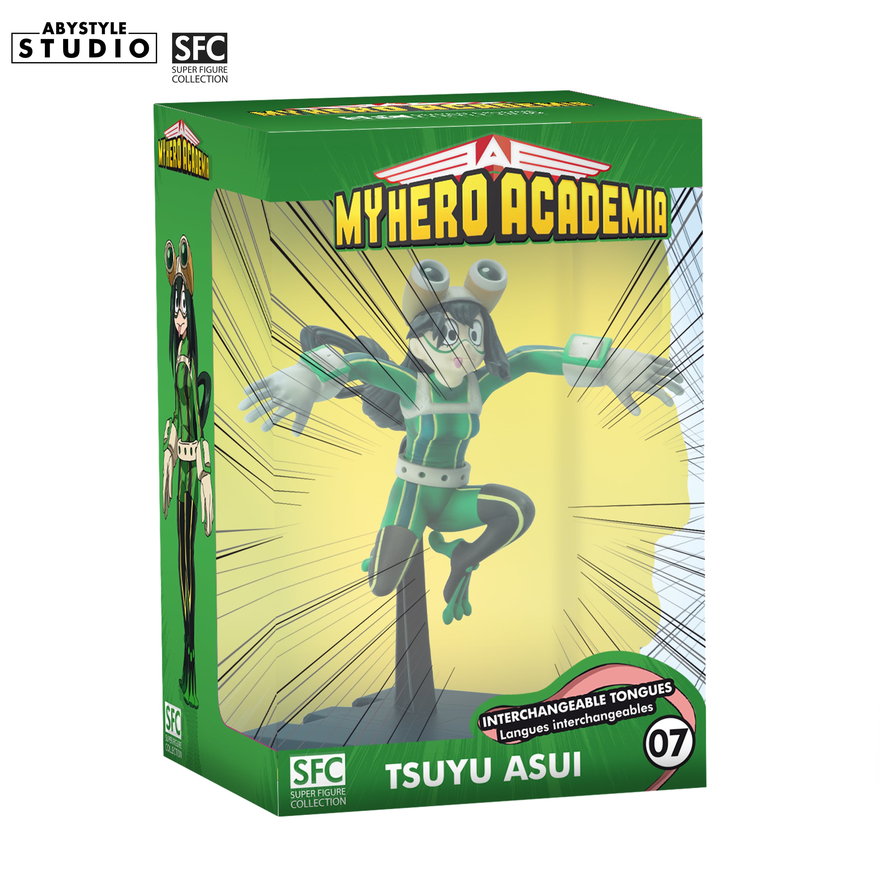 ABYstyle Studio My Hero Academia Tsuyu Asui SFC Figure – ABYstyle USA