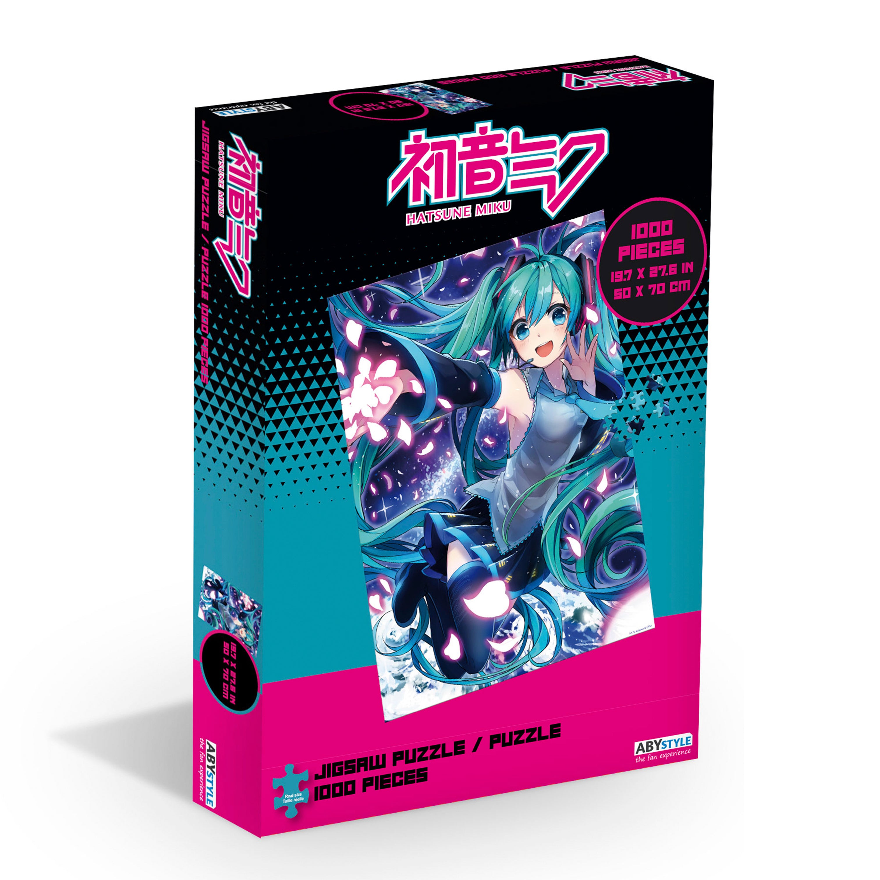 ABYstyle Hatsune Miku 1000 pcs Petals Jigsaw Puzzle Ideal Gift for