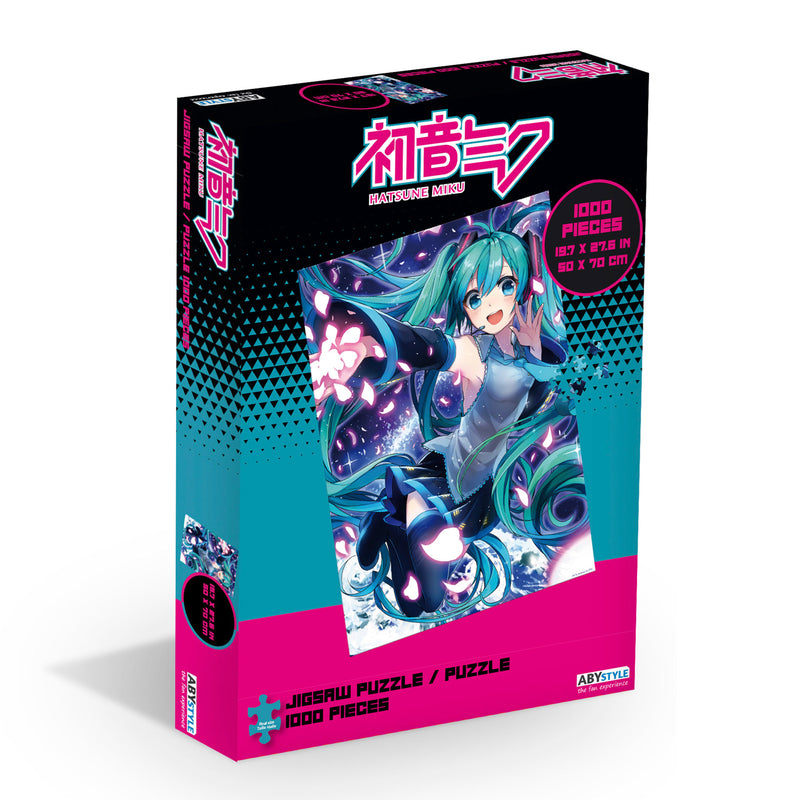 ABYstyle Hatsune Miku 1000 pcs Petals Jigsaw Puzzle Ideal Gift for Anime