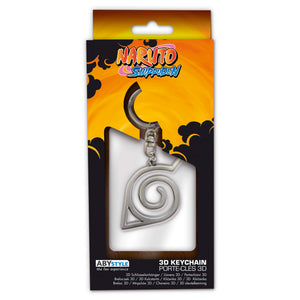 ABYSTYLE Naruto Shippuden Konoha 3D Metal Keychain