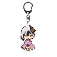 ABYstyle Dr. Stone Chibi Gen Acrylic Keychain Anime Manga Accessories
