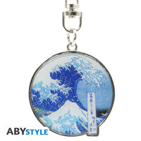 ABYstyle Hokusai The Great Wave Metal Keychain