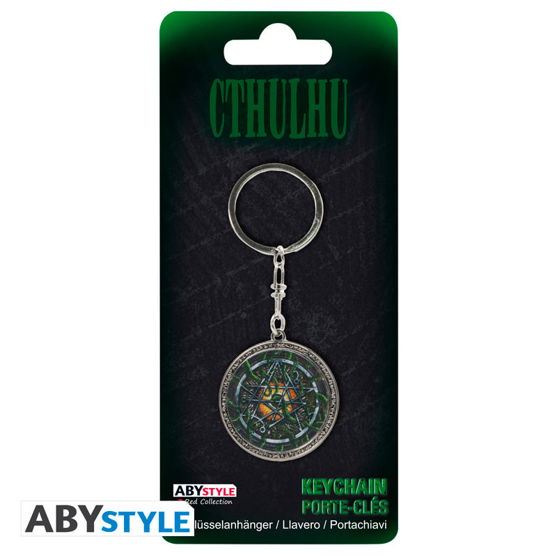 ABYstyle Cthulhu Lenticular Necronomicon Keychain