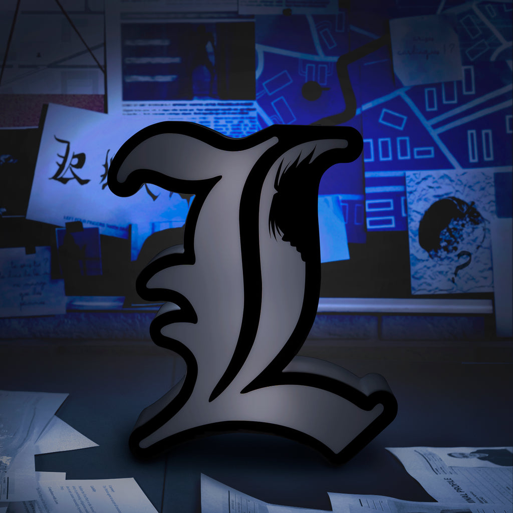 ABYstyle Death Note "L" Lamp Decorative Portable Led 8.26" x 7.08" x 2.36"
