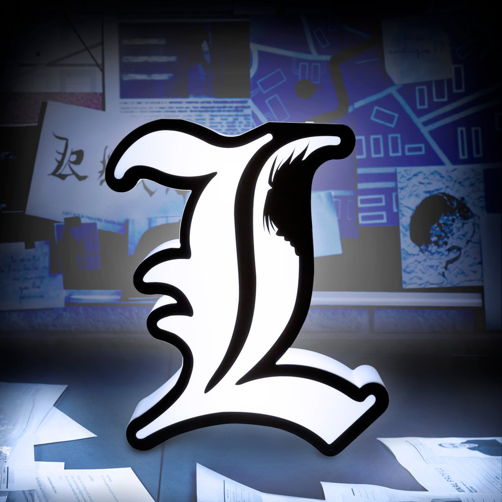 ABYstyle Death Note "L" Lamp Decorative Portable Led 8.26" x 7.08" x 2.36"