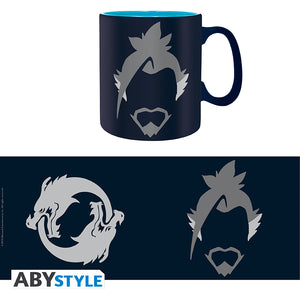 ABYstyle Overwatch Hanzo Ceramic Coffee Tea Mug Holds 16 Fl Oz