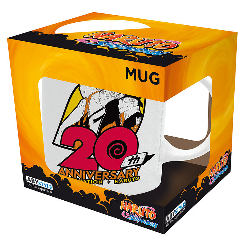 ABYstyle Naruto Shippuden 20th Anniversary Ceramic Mug 11 Fl Oz