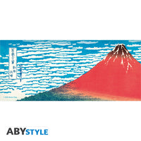 ABYstyle Hokusai Red Fuji Ceramic Coffee Tea Mug Holds 11 Fl Oz Japanese Art