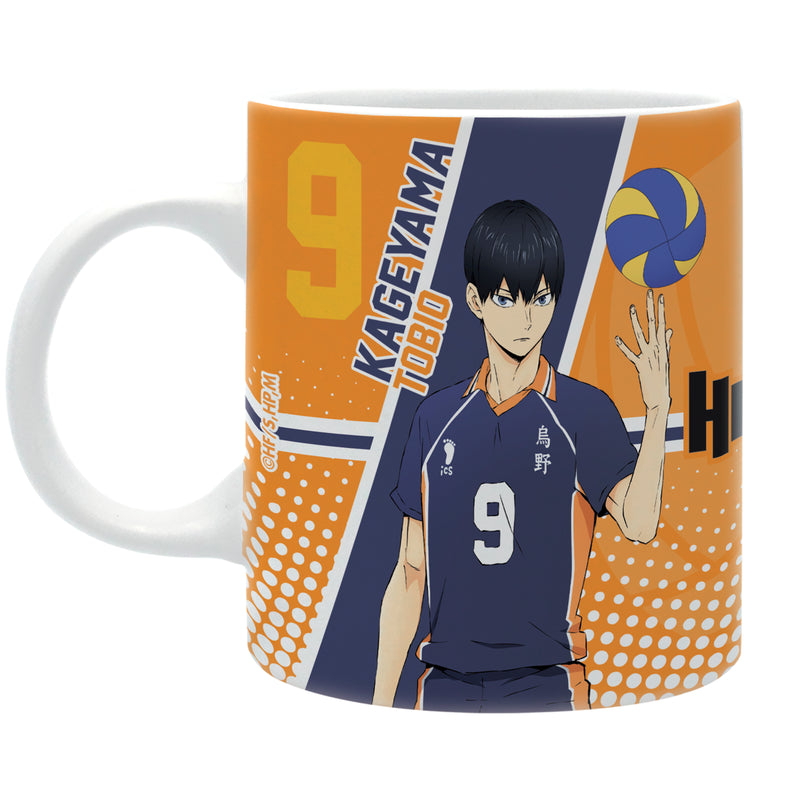ABYstyle Haikyu Hinata & Kageyama Ceramic Coffee Tea Mug 11 Fl Oz