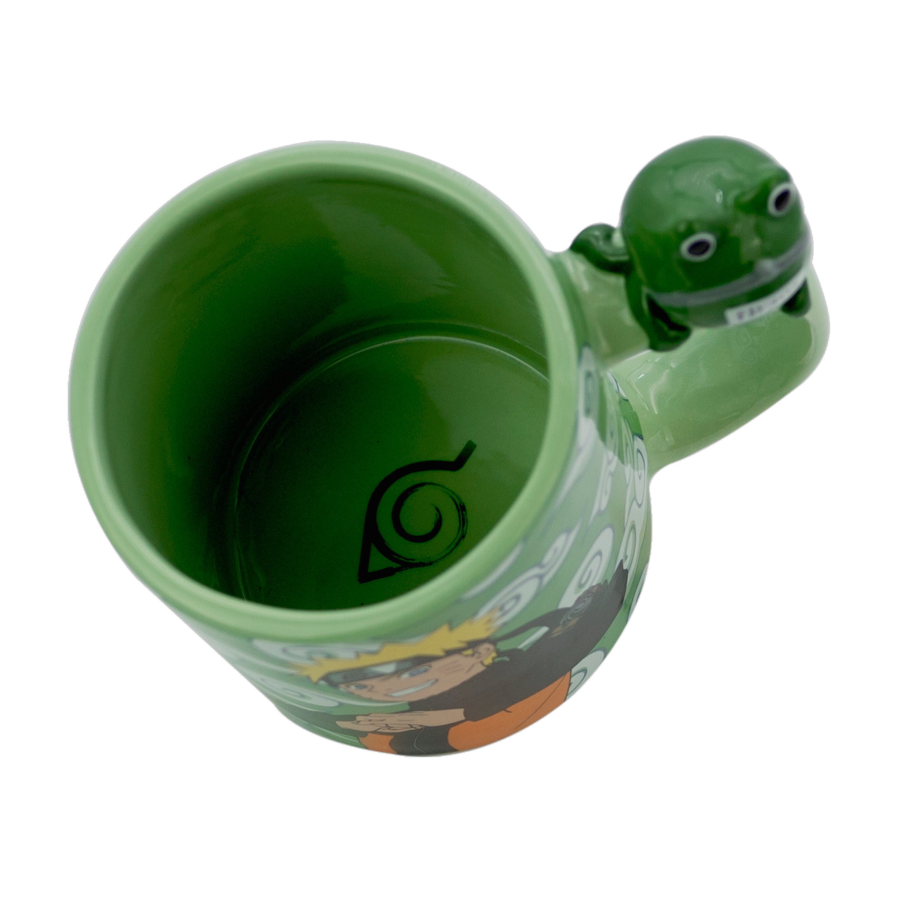 ABYSTYLE Naruto Shippuden Ceramic Mug 16 Fl Oz with Gama Chan 3D