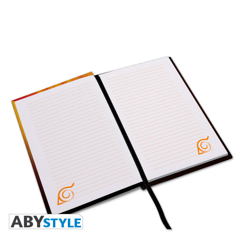 ABYstyle Naruto Shippuden Konoha Group A5 Notebook Anime Manga School Office Supplies