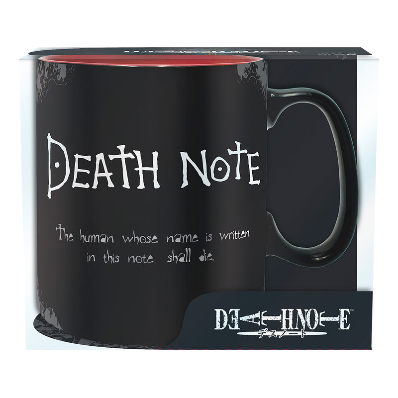 ABYSTYLE Death Note Main Characters Heat Change Ceramic Mug Twin Pack 11 Fl Oz