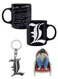 ABYstyle Death Note L Figure, Mug and Keychain Set