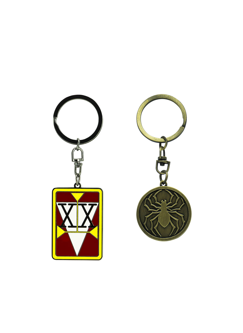 ABYstyle Hunter x Hunter Anime Metal Keychain Twin Pack Anime Manga Accessories