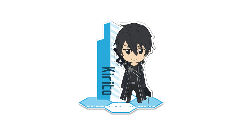ABYstyle Swort Art Online Kirito and Asuna Twin Pack Acrylic Stand Figures