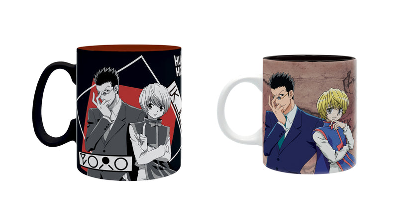 ABYstyle Hunter x Hunter Gon and Friends Ceramic Mug Twin Pack holds 11 Fl Oz