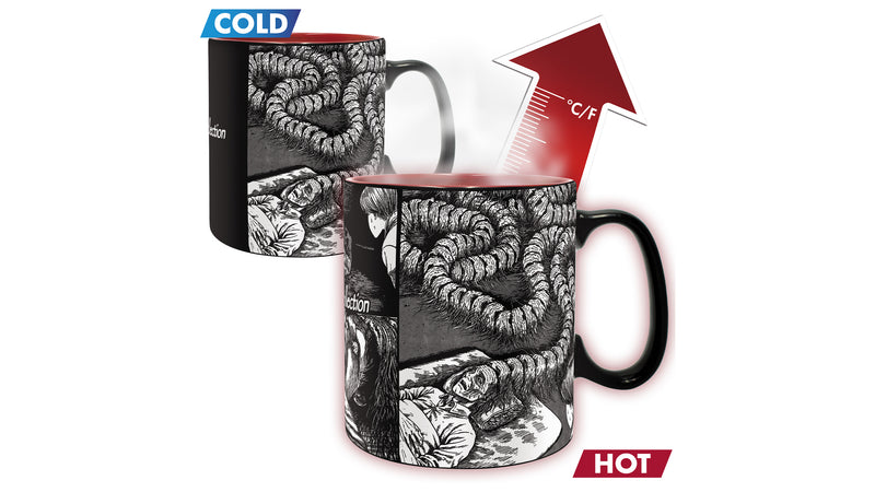 ABYstyle Junji Ito Collection Heat Change Mug Holds 16 Fl Oz Twin Pack